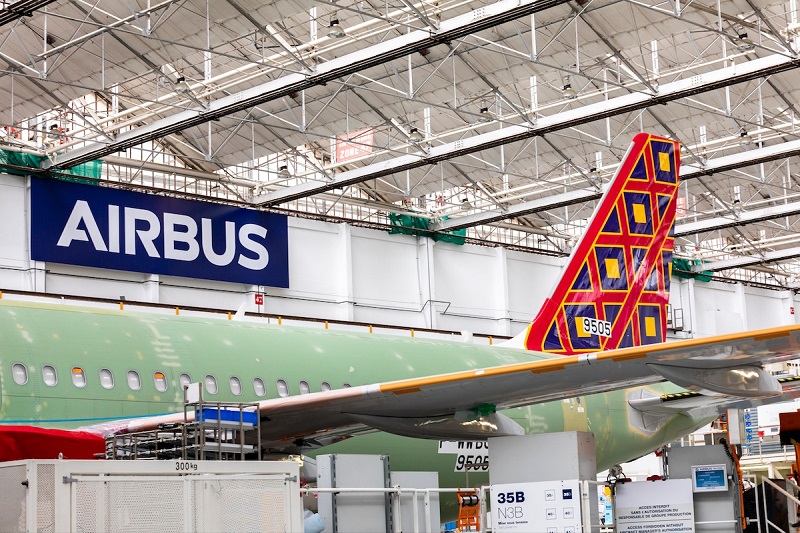 Airbus tăng số lượng máy bay bàn giao trong tháng Hai