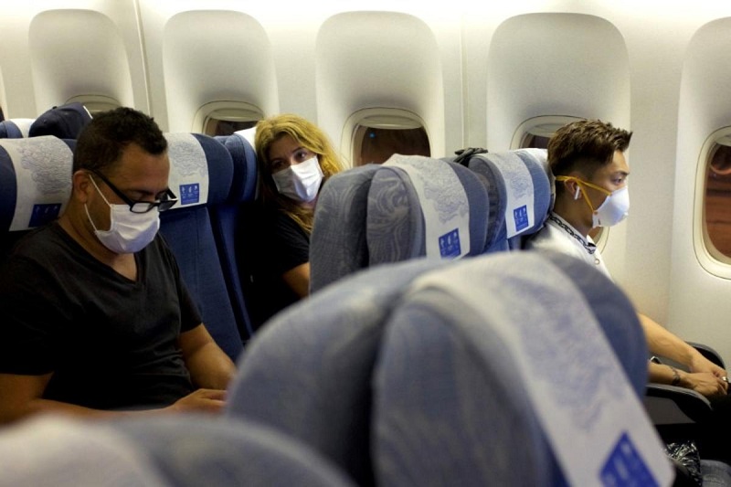 Đây là cách hạn chế nguy cơ lây nhiễm virus SARS-CoV-2 trên máy bay